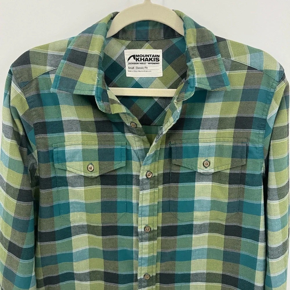 Mountain Khakis street flannel button down shirt